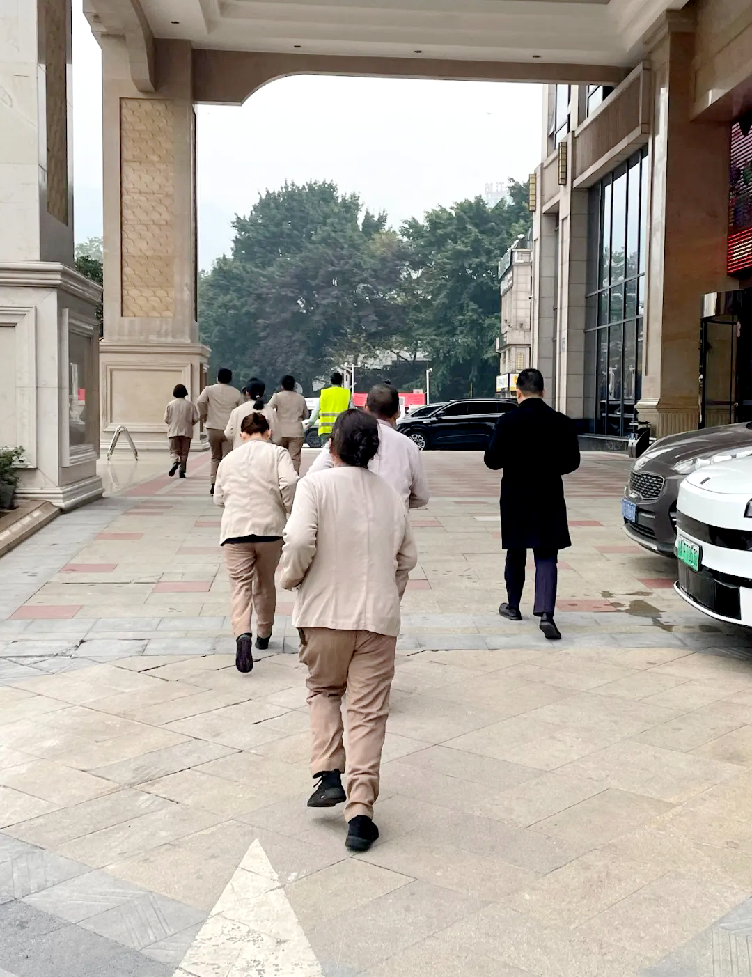 涪陵分中心為金科大酒店開展消防培訓演練